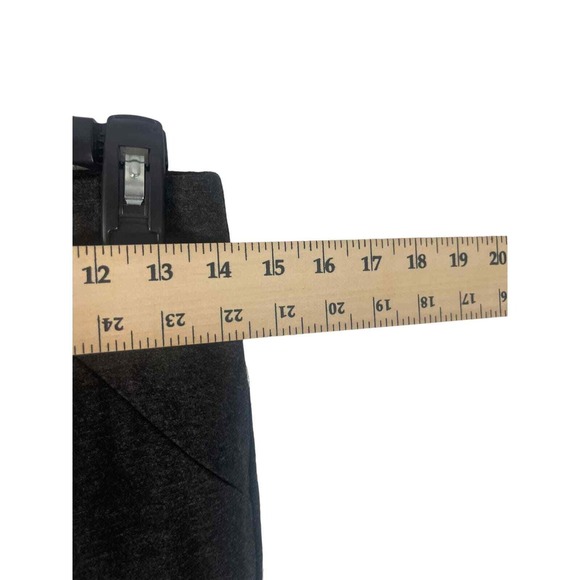 J. Jill Women's Size XS Ponte Slim Straight Leg Grey Career Pull On Pants - Picture 8 of 12